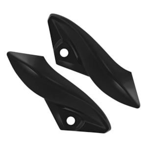 Carenagem Farol CB 300R Preto Fosco 2009-14 (lateral) PAR