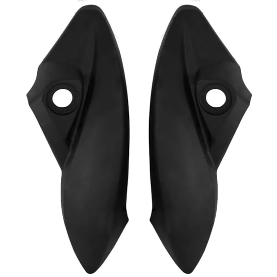 Carenagem Farol CB 300R Preto Fosco 2009-14 (lateral) PAR