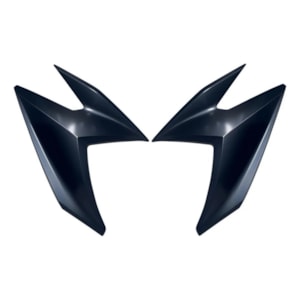 CARENAGEM FAROL ELITE 125 19-21 PRETO BRILHO (LATERAL) PLASMOTO