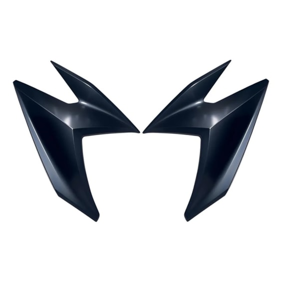 CARENAGEM FAROL ELITE 125 19-21 PRETO BRILHO (LATERAL) PLASMOTO