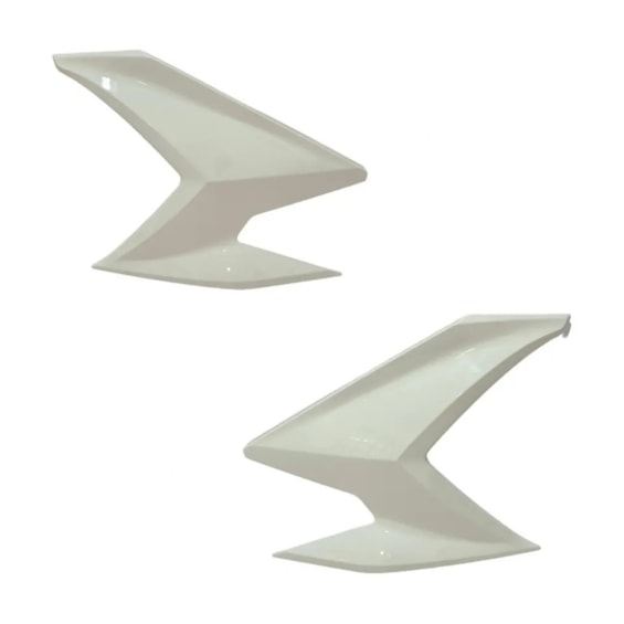 CARENAGEM FAROL ELITE 125 19-22 BRANCO ROSS (LATERAL) PLASMOTO