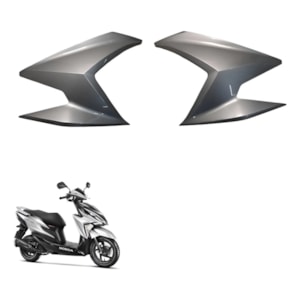 CARENAGEM FAROL ELITE 125 23-24 PRATA IRON NAIL METALICO (LATERAL) PLASMOTO