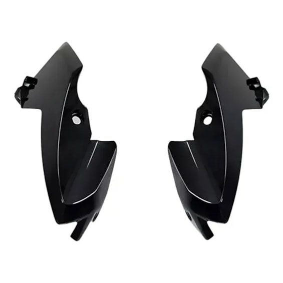 CARENAGEM FAROL FACTOR 125 2017-22 / FACTOR 150 2016-23 PRETA (LATERAL)