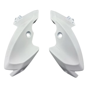 CARENAGEM FAROL FACTOR 150 2016- BRANCA (LATERAL) O PAR - PLASMOTO