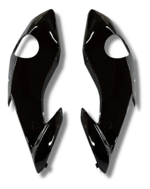 Carenagem Farol FAN 160 2022 Preto PAR (lateral) Plasmoto