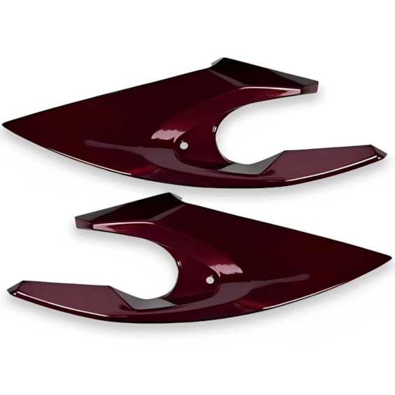 CARENAGEM FAROL FAZER 150 16-18 VINHO (LATERAL) PLASMOTO CARENAGEM FAROL FAZER 150 16-18 VINHO (LATERAL) PLASMOTO