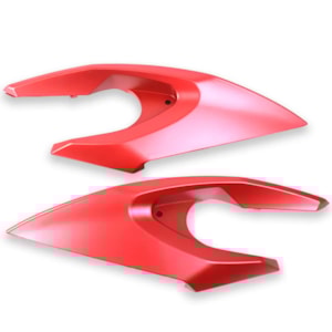 CARENAGEM FAROL FAZER 150 19-22 VERMELHO (LATERAL) PLASMOTO