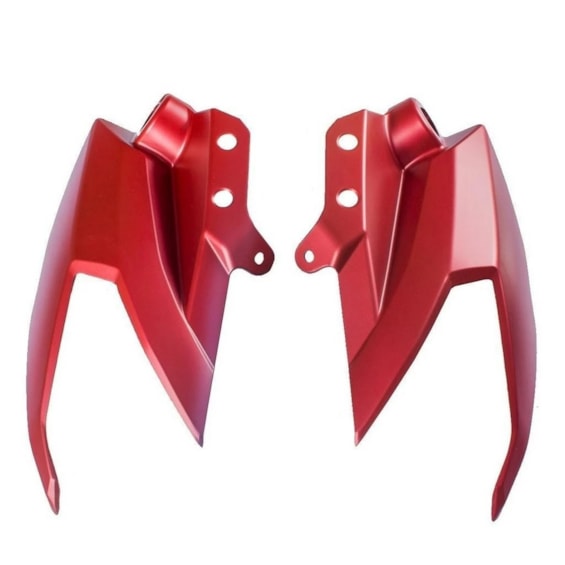 CARENAGEM FAROL FAZER 250 18-19 VERMELHO FOSCO (LATERAL) O PAR PLASMOTO