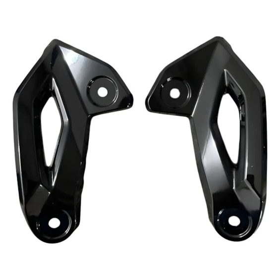 CARENAGEM FAROL FZ 15 23-24 PRETO (LATERAL) PLASMOTO