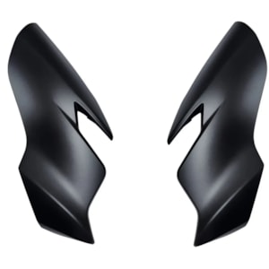 CARENAGEM FAROL FZ 25 22-23 PRETO FOSCO (LATERAL) PLASMOTO