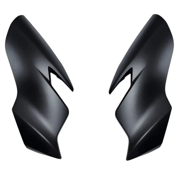 CARENAGEM FAROL FZ 25 22-23 PRETO FOSCO (LATERAL) PLASMOTO