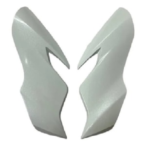 CARENAGEM FAROL FZ 25 25 BRANCO METALICO (LATERAL) PLASMOTO