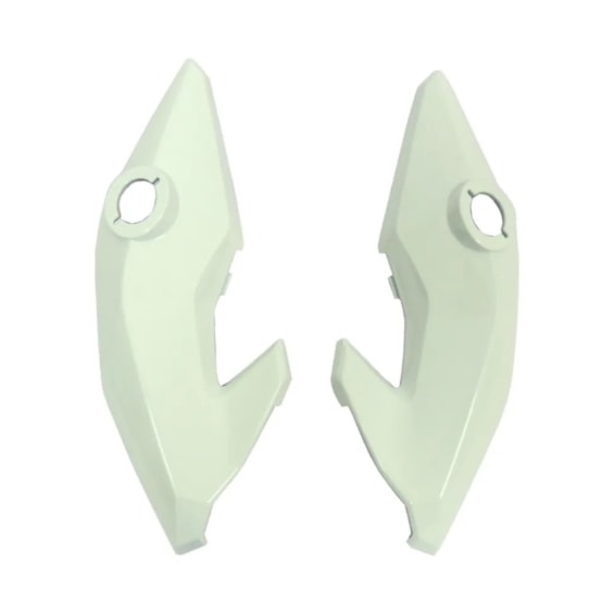 CARENAGEM FAROL TITAN 150 11-13 BRANCO ROSS (LATERAL) PLASMOTO