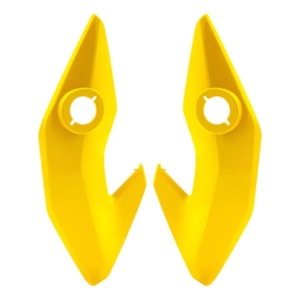 CARENAGEM FAROL TITAN 150 13- AMARELO TOPAZIO (LATERAL) PLASMOTO