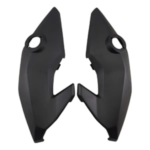 CARENAGEM FAROL TITAN 150 2011- PRETO FOSCO (LATERAL) O PAR (PLASMOTO)