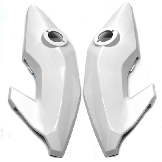 CARENAGEM FAROL TITAN 150 2014- / FAN 125 /150 /160 2014- BRANCA (LATE