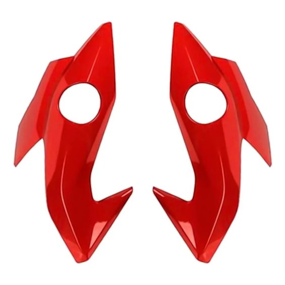 CARENAGEM FAROL TITAN 160 2016-17 VERMELHA (LATERAL) PLASMOTO CARENAGEM FAROL TITAN 160 2016-17 VERMELHA (LATERAL) PLASMOTO