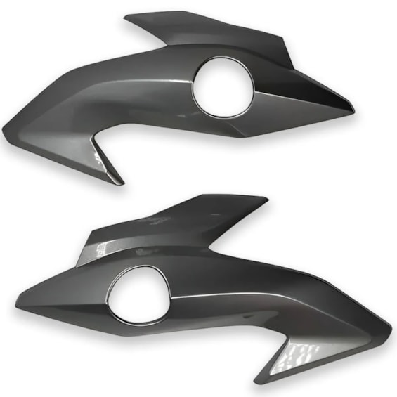 CARENAGEM FAROL TITAN 160 2018 PRATA (LATERAL) PLASMOTO CARENAGEM FAROL TITAN 160 2018 PRATA (LATERAL) PLASMOTO