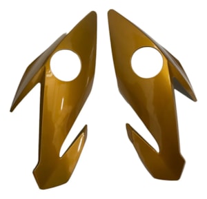 Carenagem Farol Titan 160 2022 Amarelo Perolizado PAR (lateral) Plasmoto