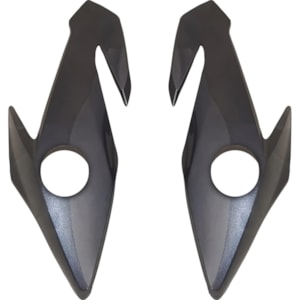 CARENAGEM FAROL TITAN 160 2022 CINZA METALICO EX 2017-2018 PAR (LATERAL)