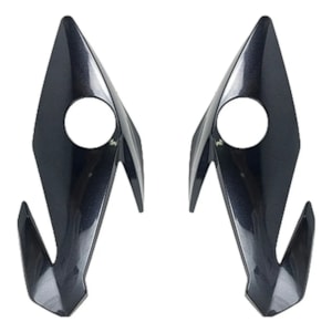 CARENAGEM FAROL TITAN 160 2022 CINZA METALICO PAR (LATERAL) PLASMOTO