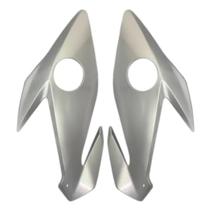 CARENAGEM FAROL TITAN 160 2022 PRATA EX 2018 PAR (LATERAL) PLASMOTO