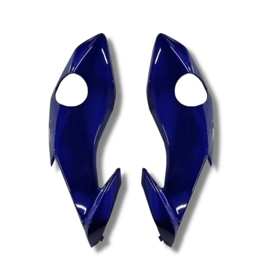 CARENAGEM FAROL TITAN 160 24 AZUL SPENCER PEROLIZADO (LATERA CARENAGEM FAROL TITAN 160 24 AZUL SPENCER PEROLIZADO (LATERA