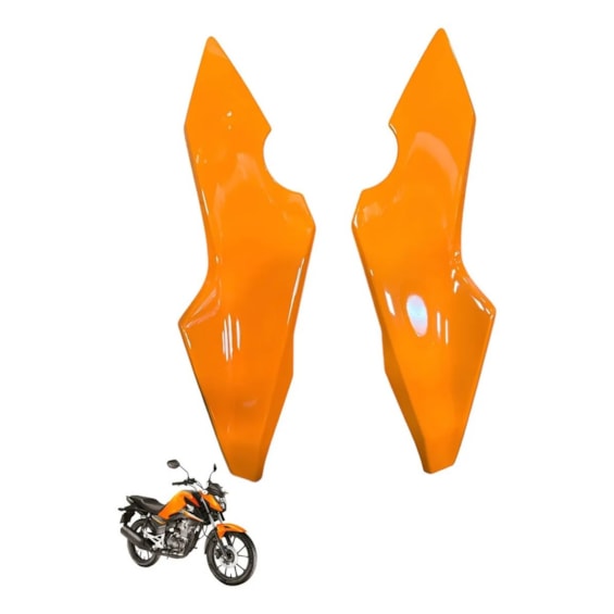 CARENAGEM FAROL TITAN 160 25- LARANJA BEDUIN (LATERAL) PLASMOTO CARENAGEM FAROL TITAN 160 25- LARANJA BEDUIN (LATERAL) PLASMOTO