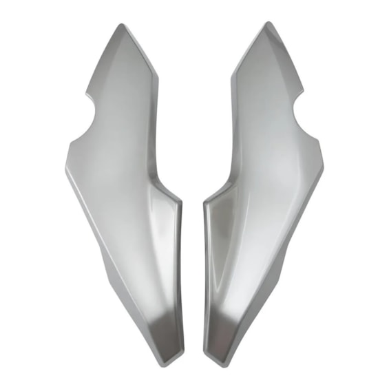 CARENAGEM FAROL TITAN/FAN 160 25- FAN 160 23 E 26 PRATA IRON NAIL METALICO
