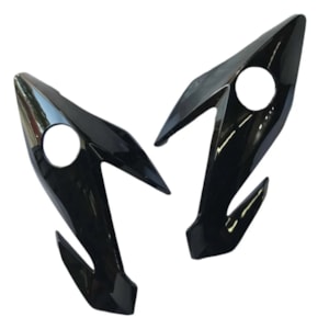 CARENAGEM FAROL TITAN / FAN 160 25- PRETO INJETADO (LATERAL)