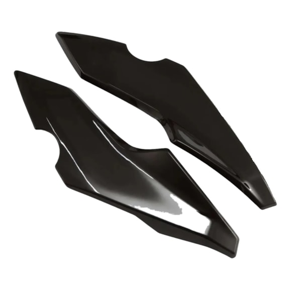 CARENAGEM FAROL TITAN / FAN 160 25- PRETO METALICO (LATERAL) PLASMOTO