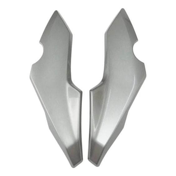 CARENAGEM FAROL TITAN/FAN 160 25- TITSAN 160 19 PRATA FORCE METALICO (LATERAL)