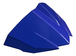 CARENAGEM SUPERIOR FAROL CENTRAL FAZER 150 16-21 AZUL PLASMOTO