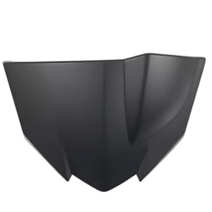 CARENAGEM SUPERIOR FAROL CENTRAL FAZER 150 20-21 PRETO FOSCO PLASMOTO