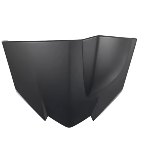 CARENAGEM SUPERIOR FAROL CENTRAL FAZER 150 20-21 PRETO FOSCO PLASMOTO