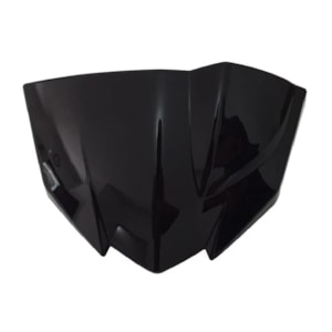CARENAGEM SUPERIOR FAROL CENTRAL FAZER 150 22- PRETO METALICO PLASMOTO