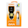 CARREGADOR TOMADA DUPLA USB / TIPO C (LELONG)