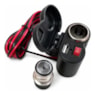 CARREGADOR USB MOTO COM ACENDEDOR  LE-9019