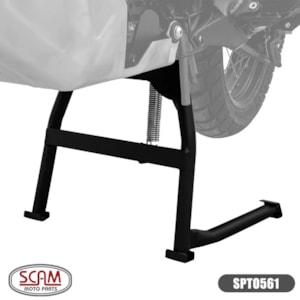 Cavalete Central CRF 1000L Africa TWIN 2017-2020 / 1100L Africa TWIN 2021 em Diante Preto SCAM