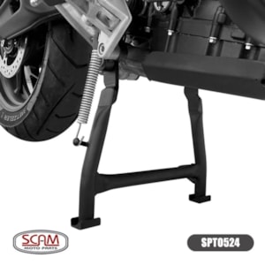 Cavalete Central Triumph Tiger 900 2020- Preto (SCAM) Somente P / Roda Raiada