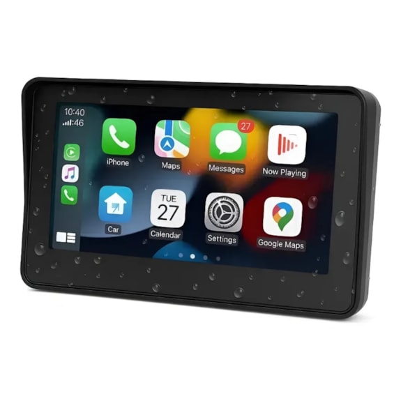 CENTRAL MULTIMÍDIA MOTO 5 POLEGADAS BLUETOOTH ACM-M05 (TOMATE)