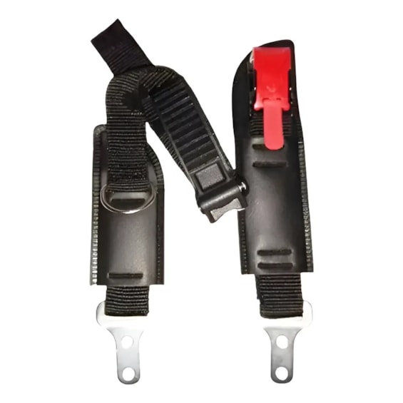 CINTA JUGULAR C/ENGATE RAPIDO MICROMETRICO PARA CAPACETE (POLIVISOR) 1