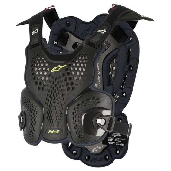 Colete Alpinestars A-1 Roost Guard PRETO-ANTHRACITE GG-3G