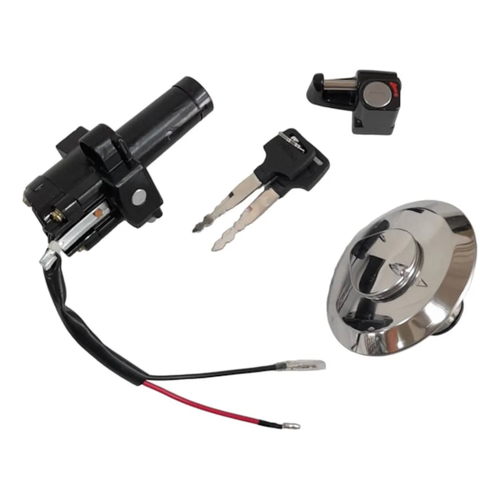 CONTATO TORNADO 250 + KIT TRAVA 3 PCS (CONTATO / TANQUE / CAPACETE) SOLIDEZ