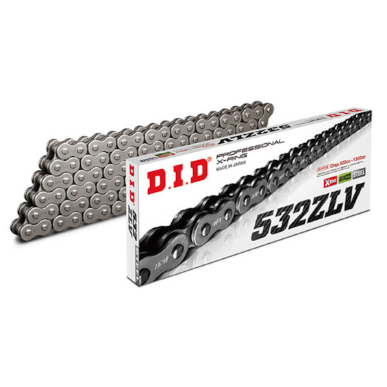 CORRENTE DID 532ZLV X 116 REFORÇADA COM RETENTOR GSX 1100 R 1995 A 1996