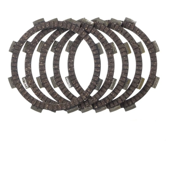 DISCO EMBREAGEM CRYPTON 105 (5PC) SMARTFOX