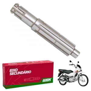 EIXO PINHAO SECUNDARIO POP 100 WGK