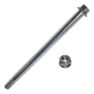 EIXO RODA DIANTEIRA C/ PORCA YBR 125 / DT 180 SMARTFOX