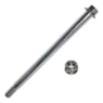 EIXO RODA DIANTEIRA C/ PORCA YBR 125 / DT 180 SMARTFOX