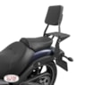 ENCOSTO SISSY BAR VULCAN 650 2015- / ELIMINATOR 500 2024- / SUPER METEOR 650 2024- (SCAM) PRETO